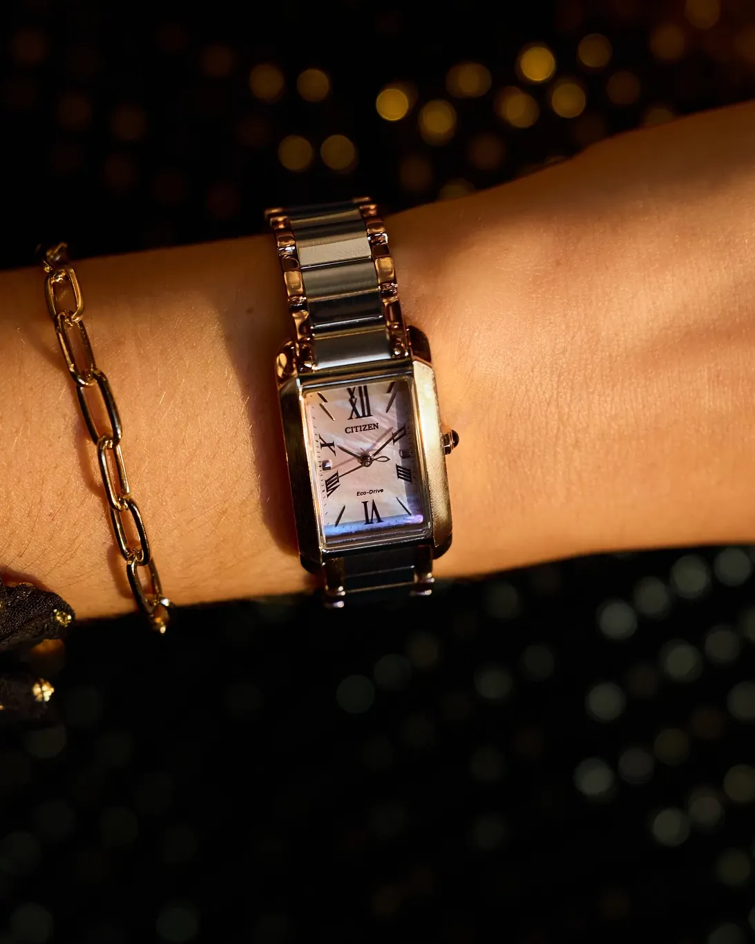 Citizen L Bianca White Dial Stainless Steel Bracelet EW5624-54Y